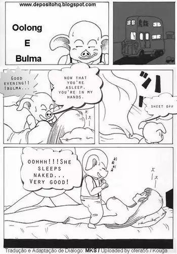 Bulma and Oolong(dragonball)[english]